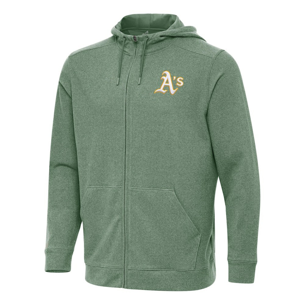 Athletics Antigua Effortless Full-Zip Hooded Jacket - MLB