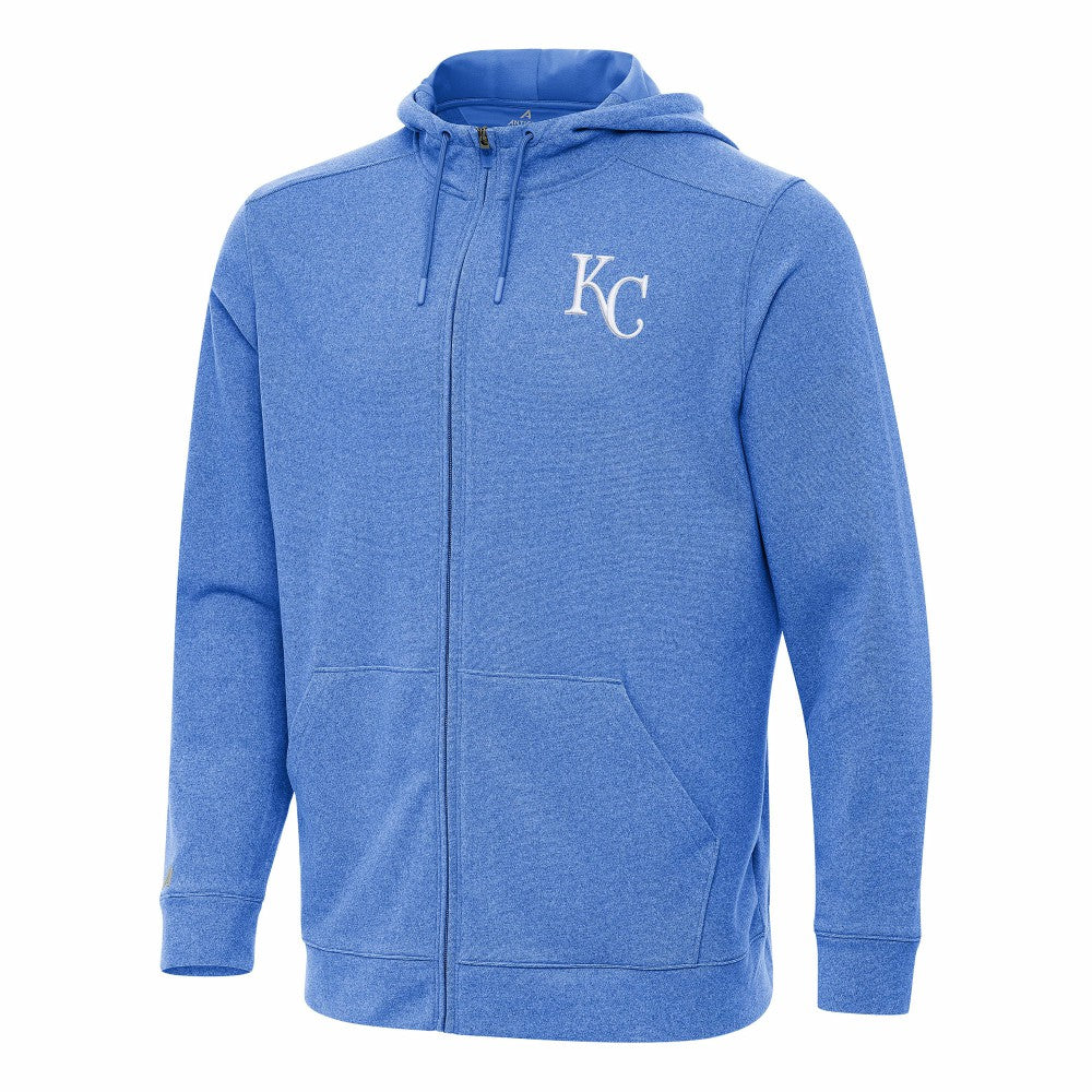 Kansas City Royals Antigua Effortless Full-Zip Hooded Jacket - MLB