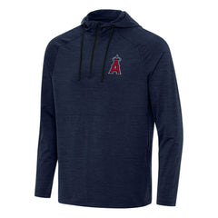 Los Angeles Angels Antigua Spikes Quarter-Zip Pullover Hoodie - MLB