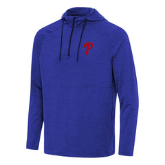 Philadelphia Phillies Antigua Spikes Quarter-Zip Pullover Hoodie - MLB