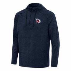 Cleveland Guardians Antigua Spikes Quarter-Zip Pullover Hoodie - MLB