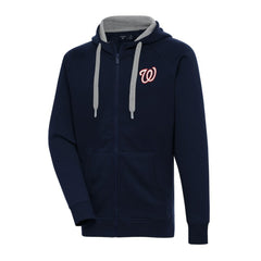 Washington Nationals Antigua Big & Tall Victory Full-Zip Hoodie Jacket - MLB