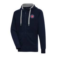 Chicago Cubs Antigua Big & Tall Victory Full-Zip Hoodie Jacket - MLB