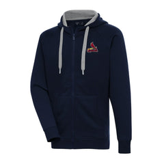 St. Louis Cardinals Antigua Big & Tall Victory Full-Zip Hoodie Jacket - MLB