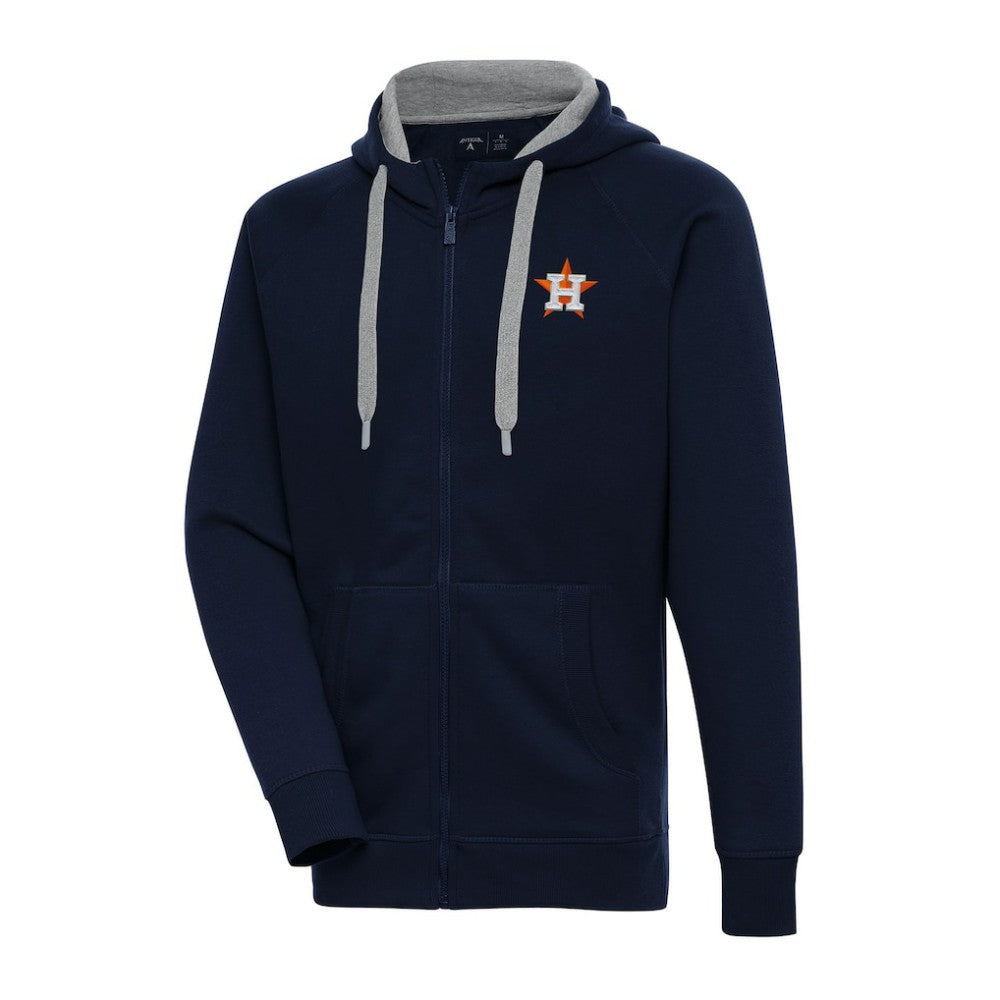 Houston Astros Antigua Big & Tall Victory Full-Zip Hoodie Jacket - MLB