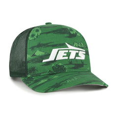 New York Jets '47 Fiji Trucker Adjustable Hat Green | 47 brand