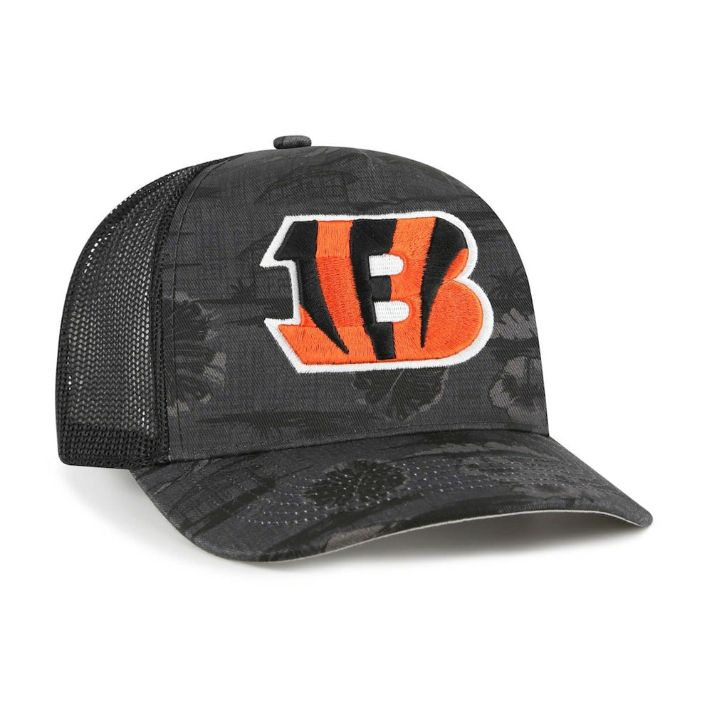 Cincinnati Bengals '47 Fiji Trucker Adjustable Hat Black | 47 brand
