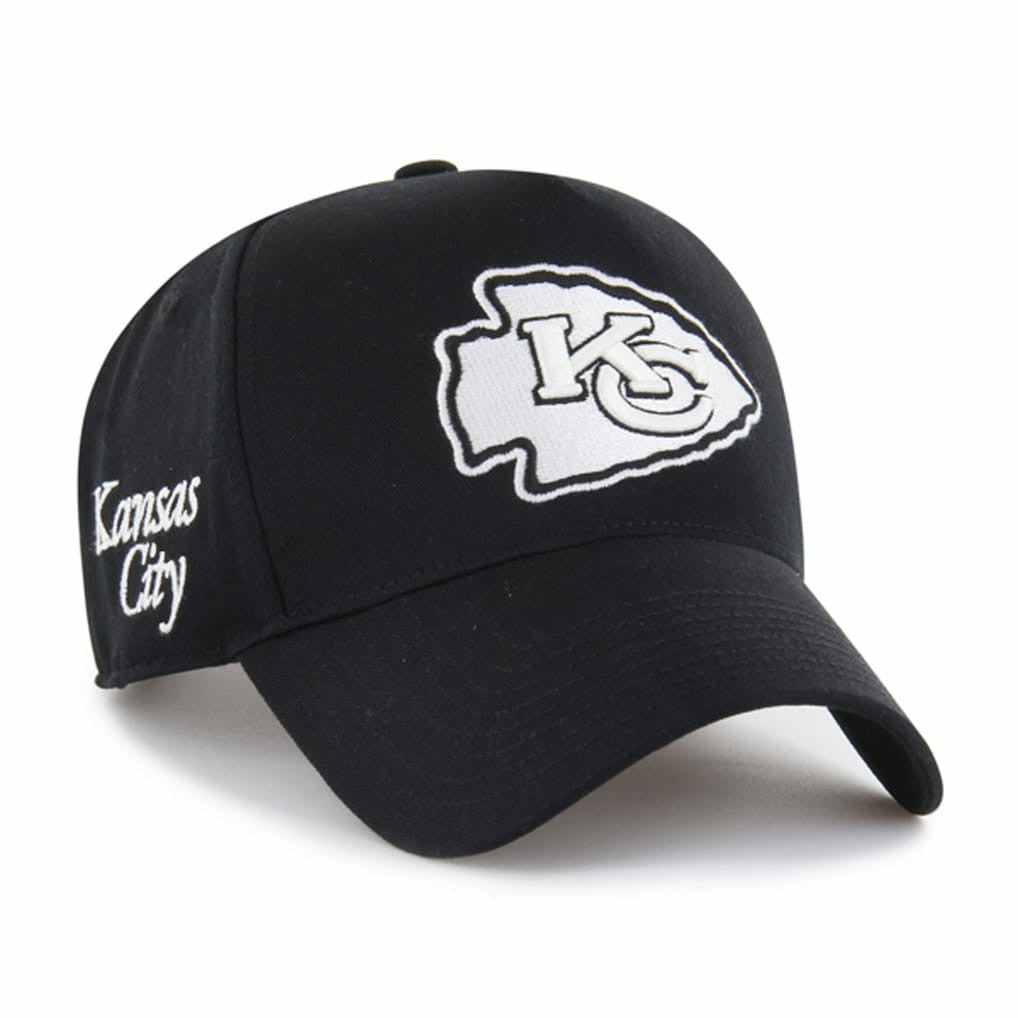 Kansas City Chiefs '47 Foundation Offside Adjustable Hat Black | 47 brand