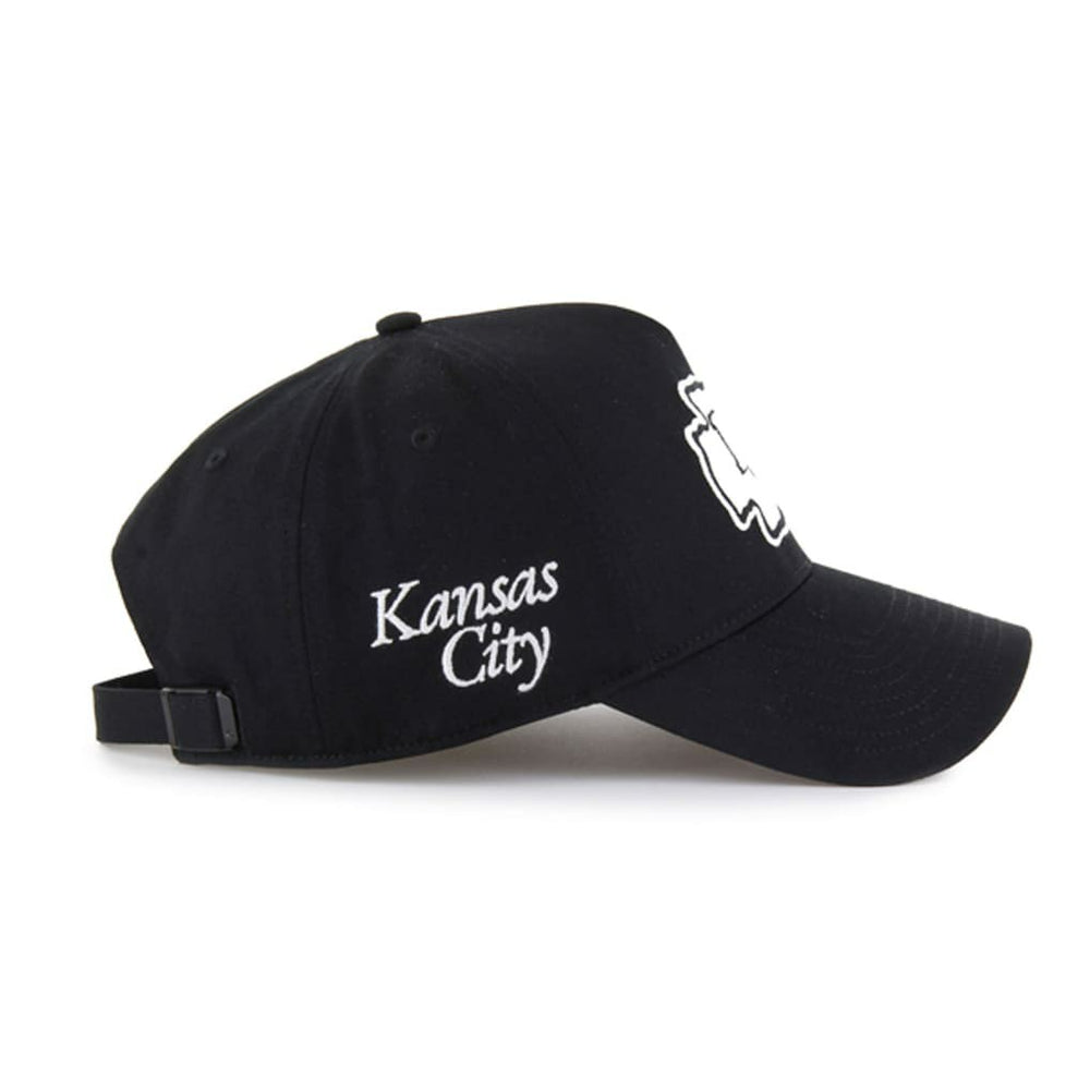 Kansas City Chiefs '47 Foundation Offside Adjustable Hat Black | 47 brand