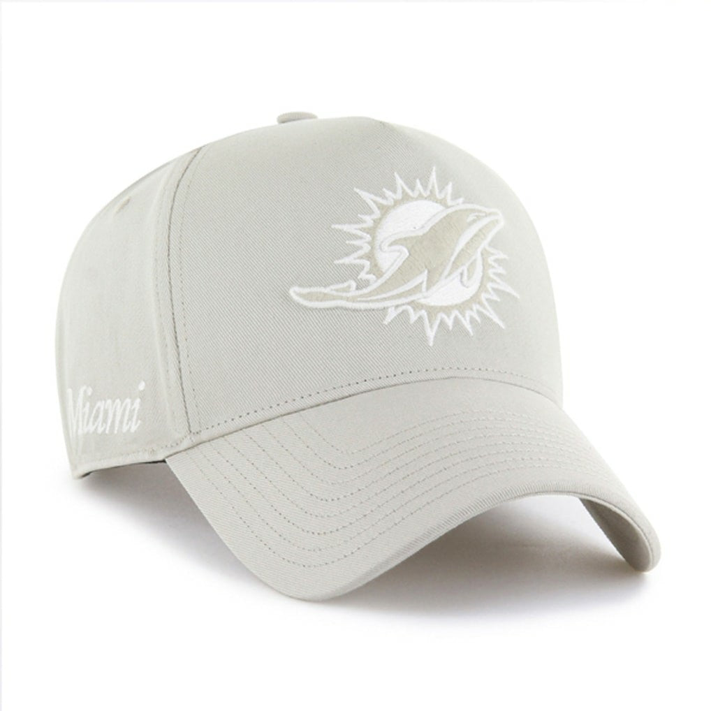 Miami Dolphins '47 Foundation Offside Adjustable Hat Cream | 47 brand