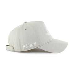 Miami Dolphins '47 Foundation Offside Adjustable Hat Cream | 47 brand