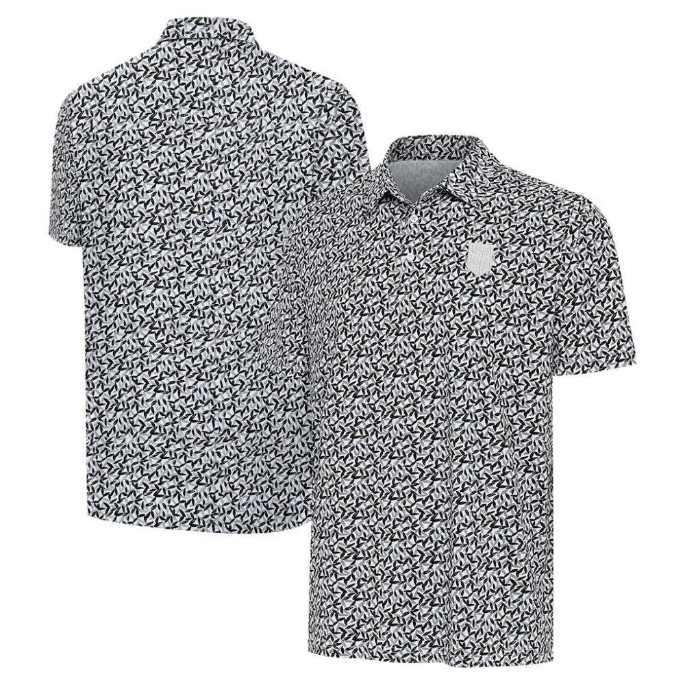 USMNT Antigua Seasons Polo Gray/Black - FIFA World CUP