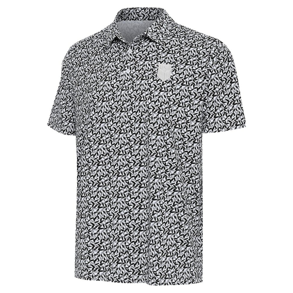 USMNT Antigua Seasons Polo Gray/Black - FIFA World CUP