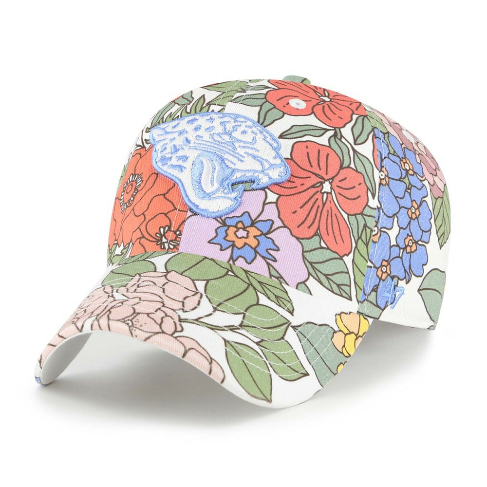 Jacksonville Jaguars '47 Women's Florentina Clean Up Adjustable Hat White | 47 brand
