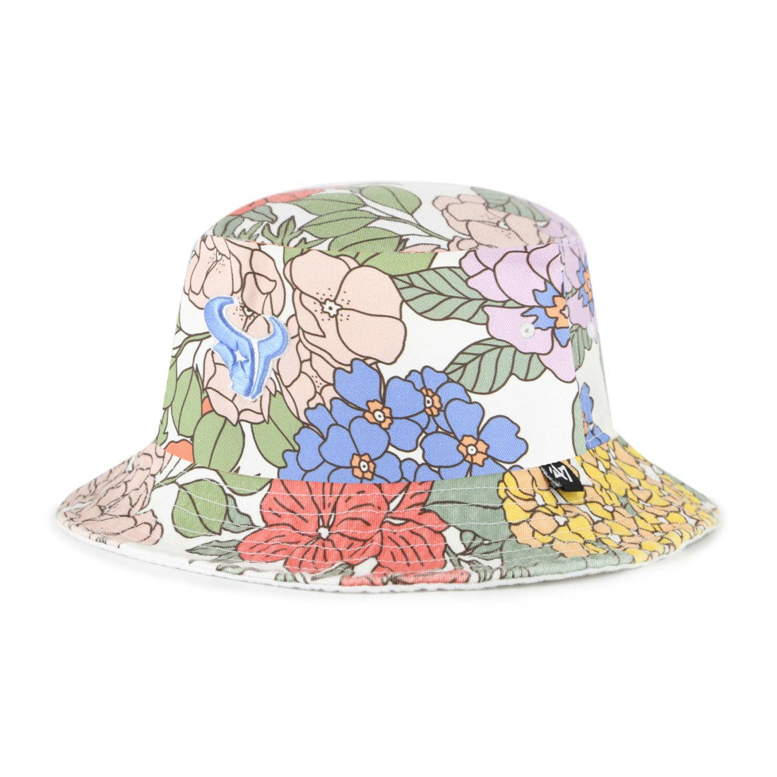 Houston Texans '47 Women's Florentina Bucket Hat White | 47 brand