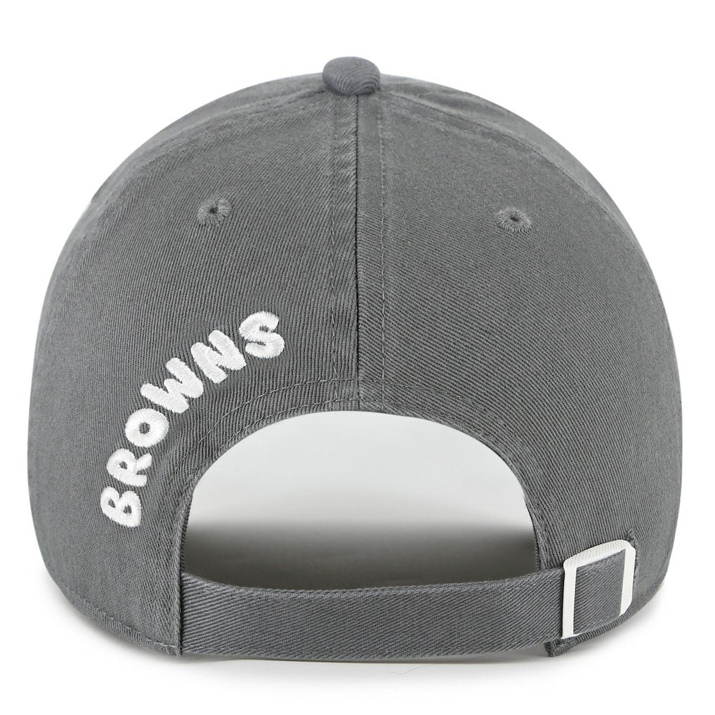 Cleveland Browns '47 Women's Bright Side Clean Up Adjustable Hat Gray | 47 brand