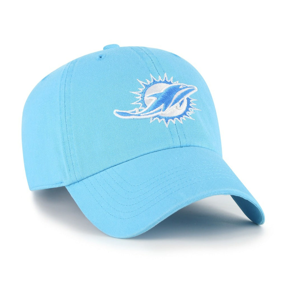 Miami Dolphins '47 Women's Bright Side Clean Up Adjustable Hat Blue | 47 brand