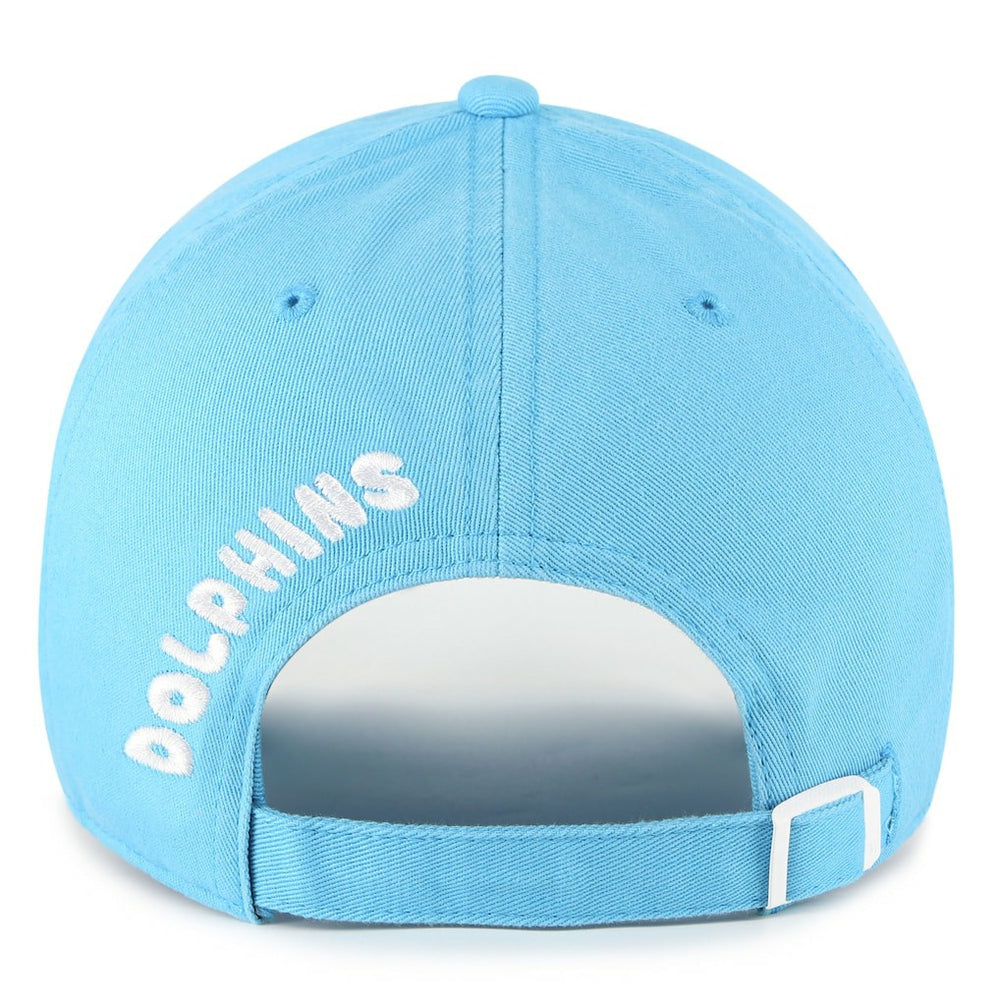Miami Dolphins '47 Women's Bright Side Clean Up Adjustable Hat Blue | 47 brand