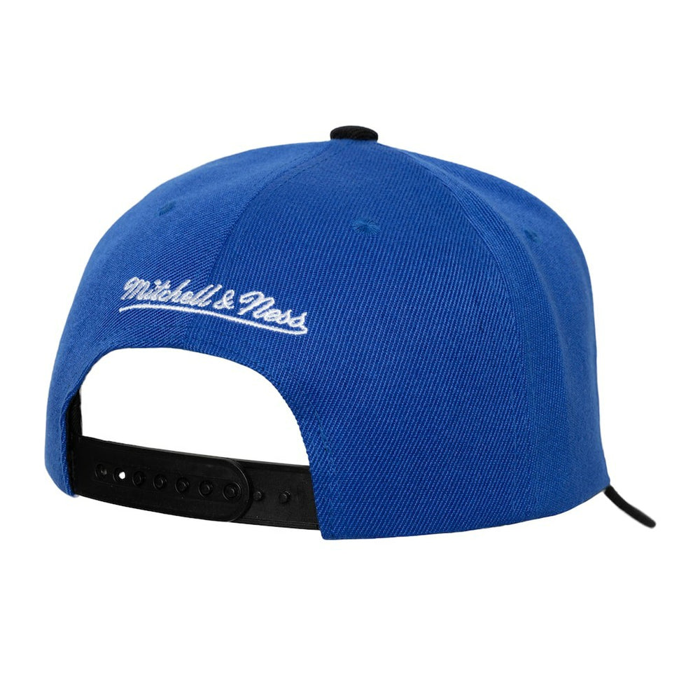 Golden State Warriors Underarch Two-Tone Pro Crown Snapback Hat Royal/Black - NBA