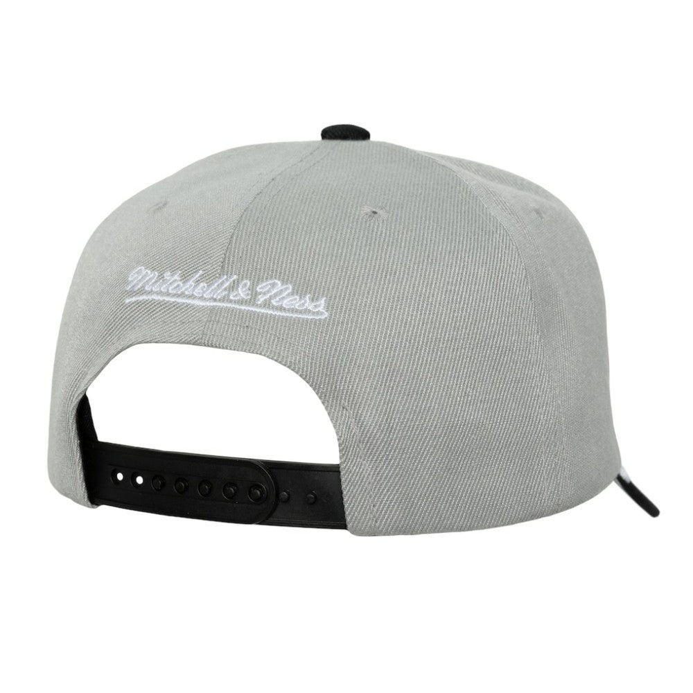 Los Angeles Kings Mitchell & Ness Underarch Two-Tone Pro Crown Snapback Hat - Gray/Black - NHL