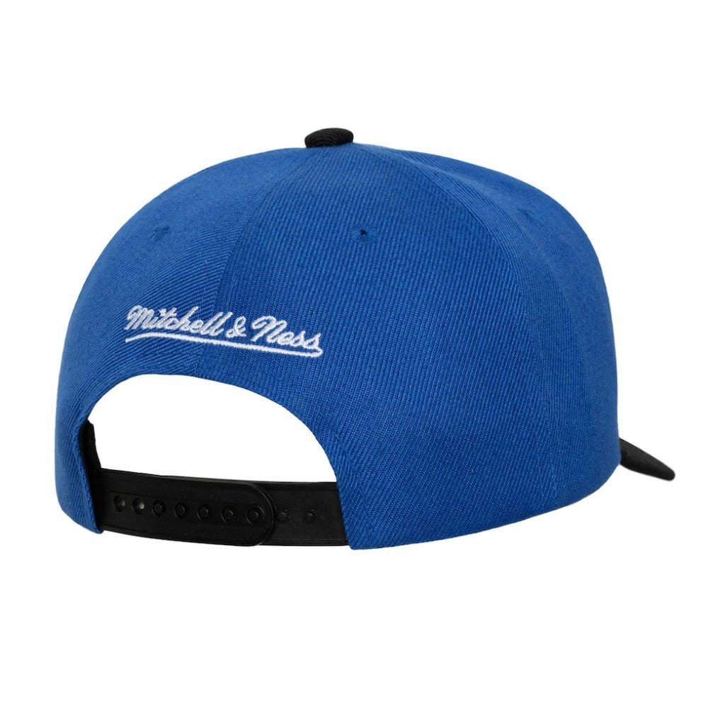 New York Rangers Mitchell & Ness Underarch Two-Tone Pro Crown Snapback Hat - Blue/Black - NHL