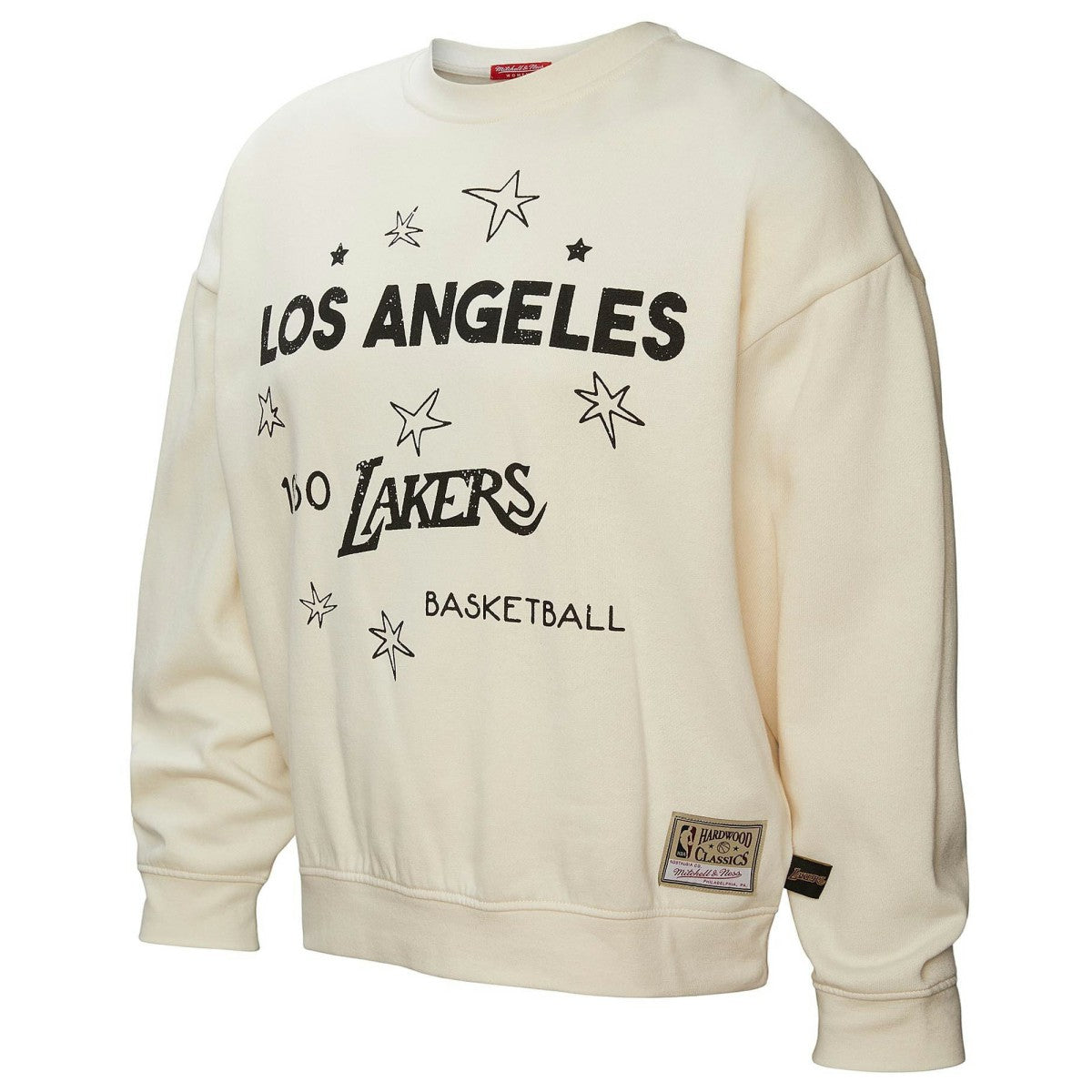 Los Angeles Lakers Women's Hardwood Classics Pullover Sweatshirt Gold - NBA