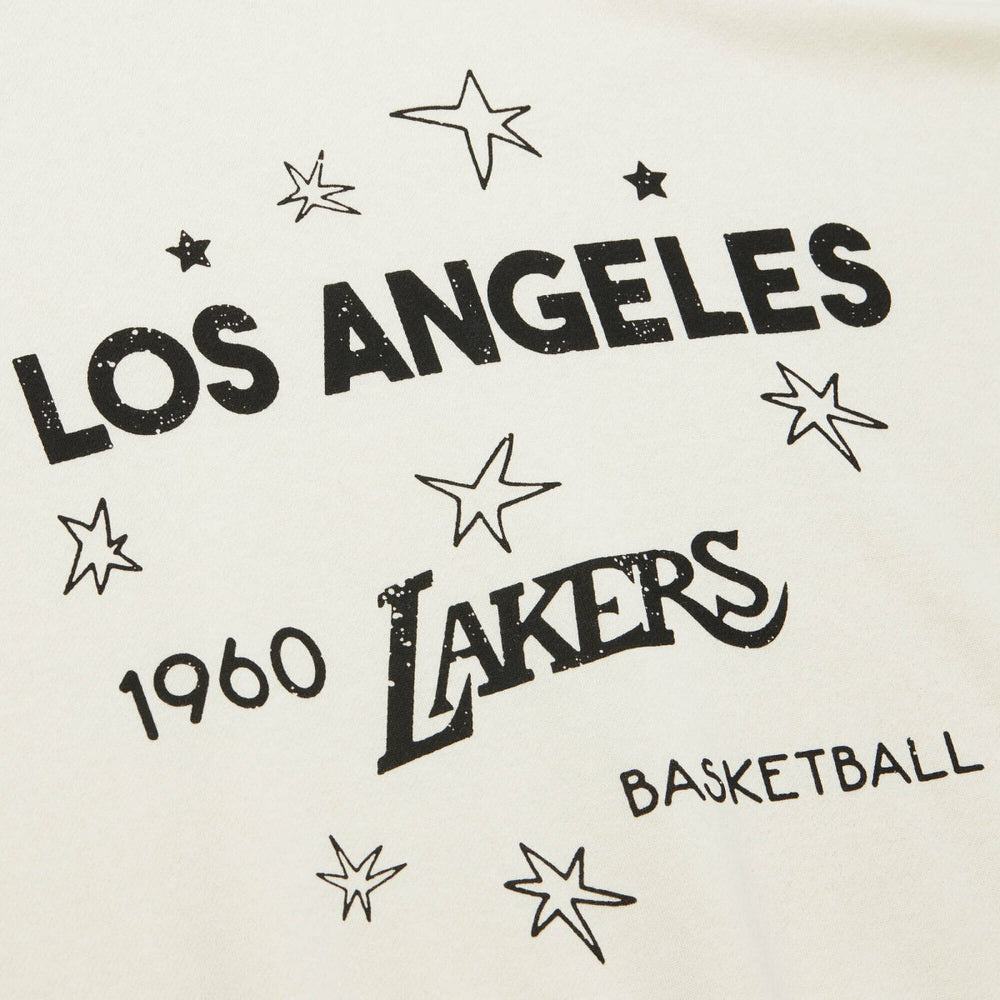 Los Angeles Lakers Women's Hardwood Classics Pullover Sweatshirt Gold - NBA