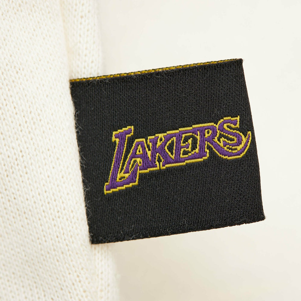Los Angeles Lakers Women's Hardwood Classics Pullover Sweatshirt Gold - NBA