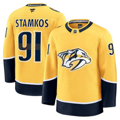 Steven Stamkos Nashville Predators Fanatics Home Premium Jersey - Gold - NHL
