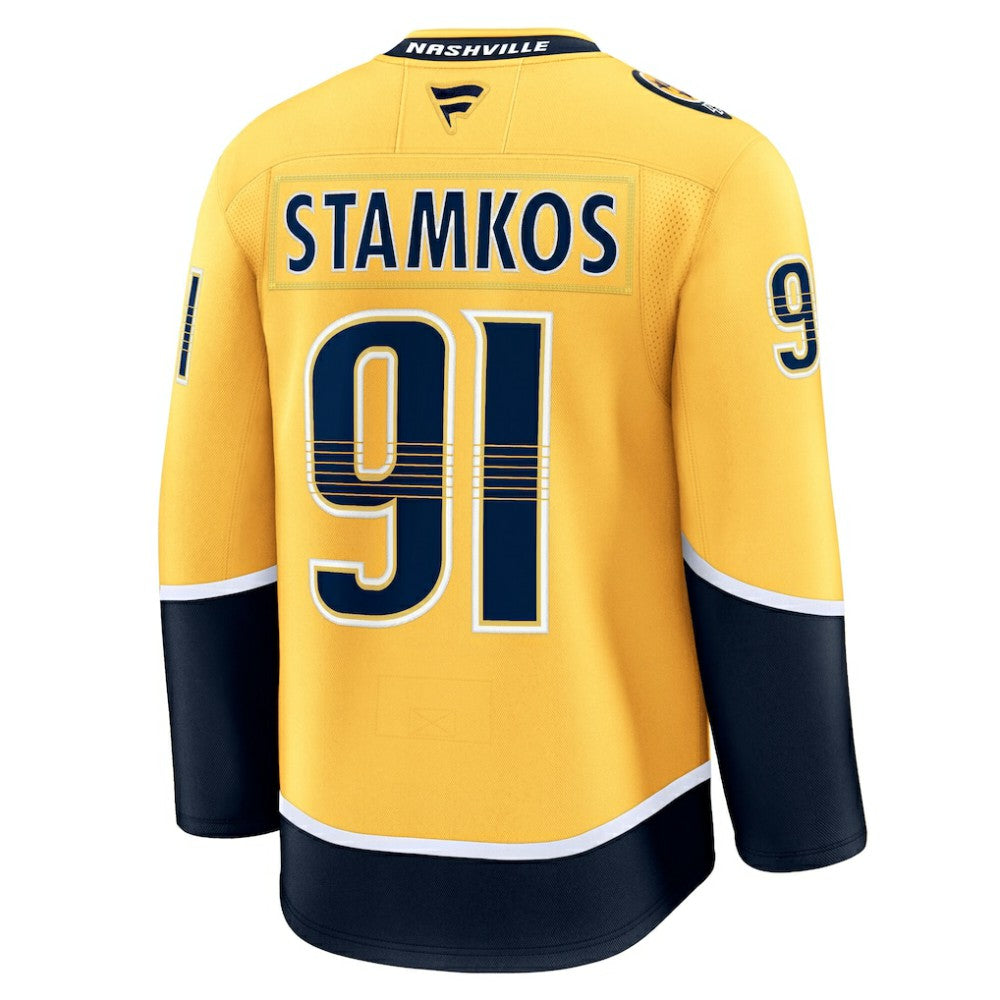Steven Stamkos Nashville Predators Fanatics Home Premium Jersey - Gold - NHL