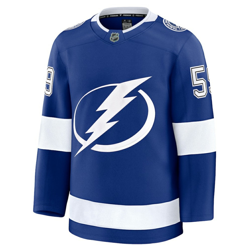 Jake Guentzel Tampa Bay Lightning Fanatics Home Premium Jersey - Blue - NHL