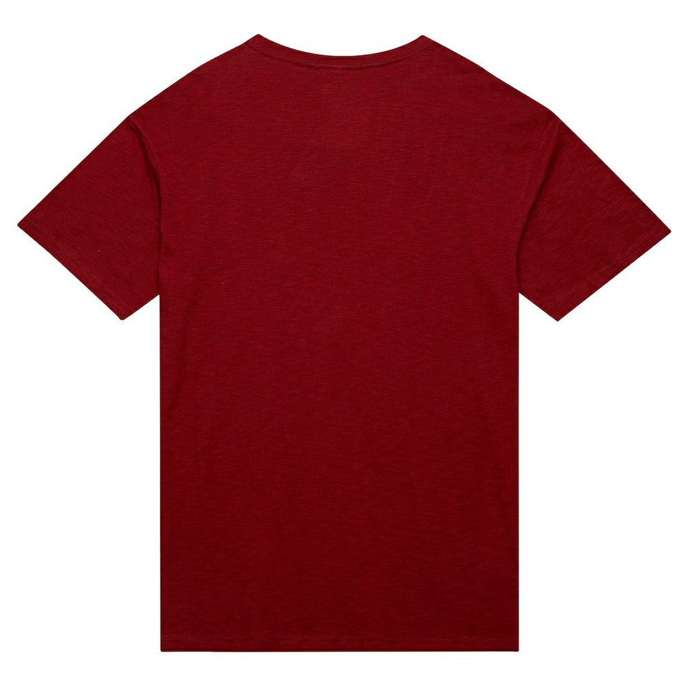 Cleveland Cavaliers Hardwood Classics Felt Applique Slub T-Shirt Wine - NBA