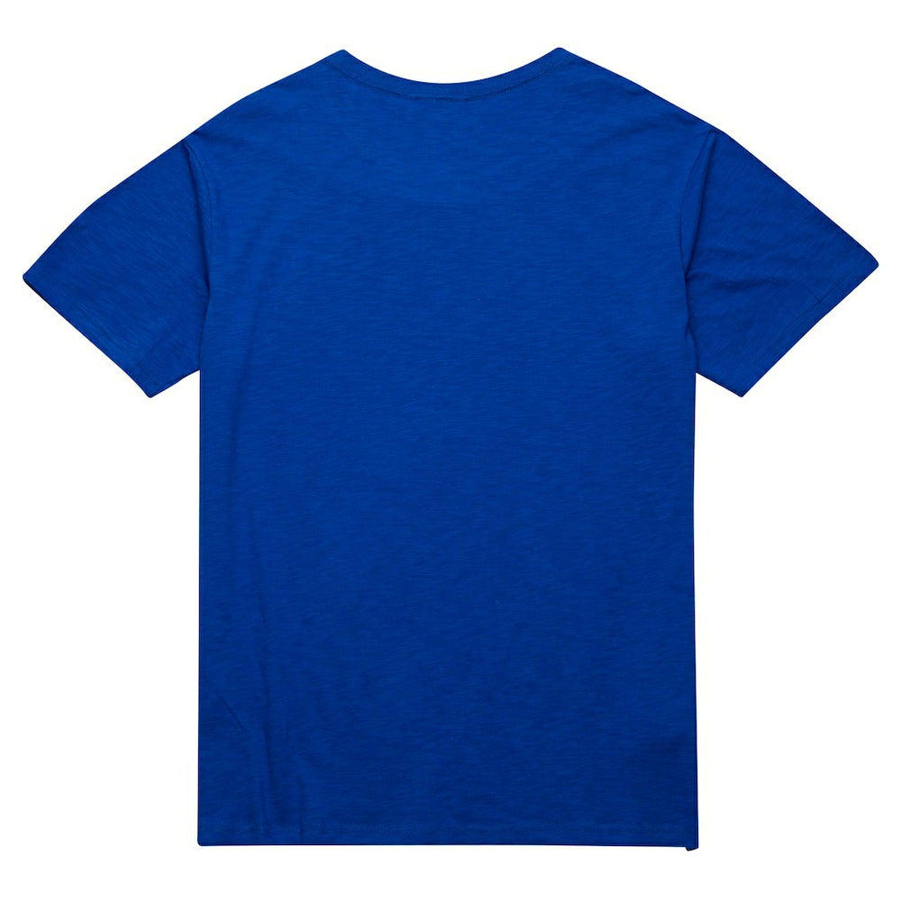 Denver Nuggets Hardwood Classics Felt Applique Slub T-Shirt Royal - NBA