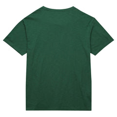 Milwaukee Bucks Hardwood Classics Felt Applique Slub T-Shirt Green - NBA
