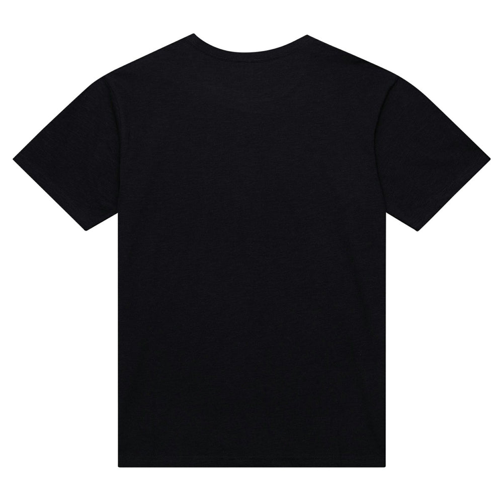 Sacramento Kings Hardwood Classics Felt Applique Slub T-Shirt Black - NBA