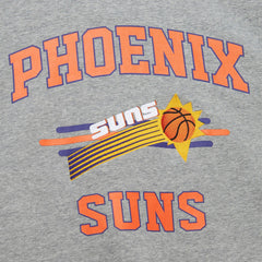 Phoenix Suns Hardwood Classics All Over 4.0 Pullover Sweatshirt Heather Gray - NBA