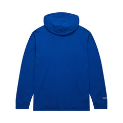 Golden State Warriors Hardwood Classics Lightweight Thermal Pullover Hoodie Royal - NBA
