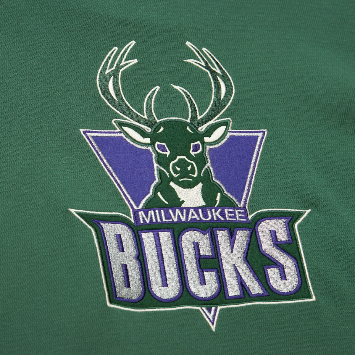 Milwaukee Bucks Hardwood Classics Lightweight Thermal Pullover Hoodie Green - NBA