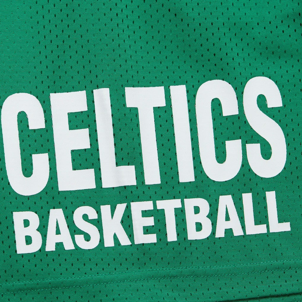 Boston Celtics Hardwood Classics Gameday Mesh Shorts Kelly Green - NBA