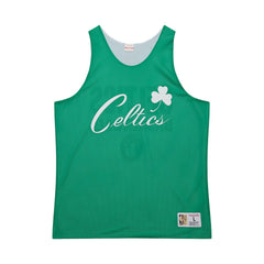 Boston Celtics Hardwood Classics Reversible Mesh Practice Jersey Kelly Green/White - NBA