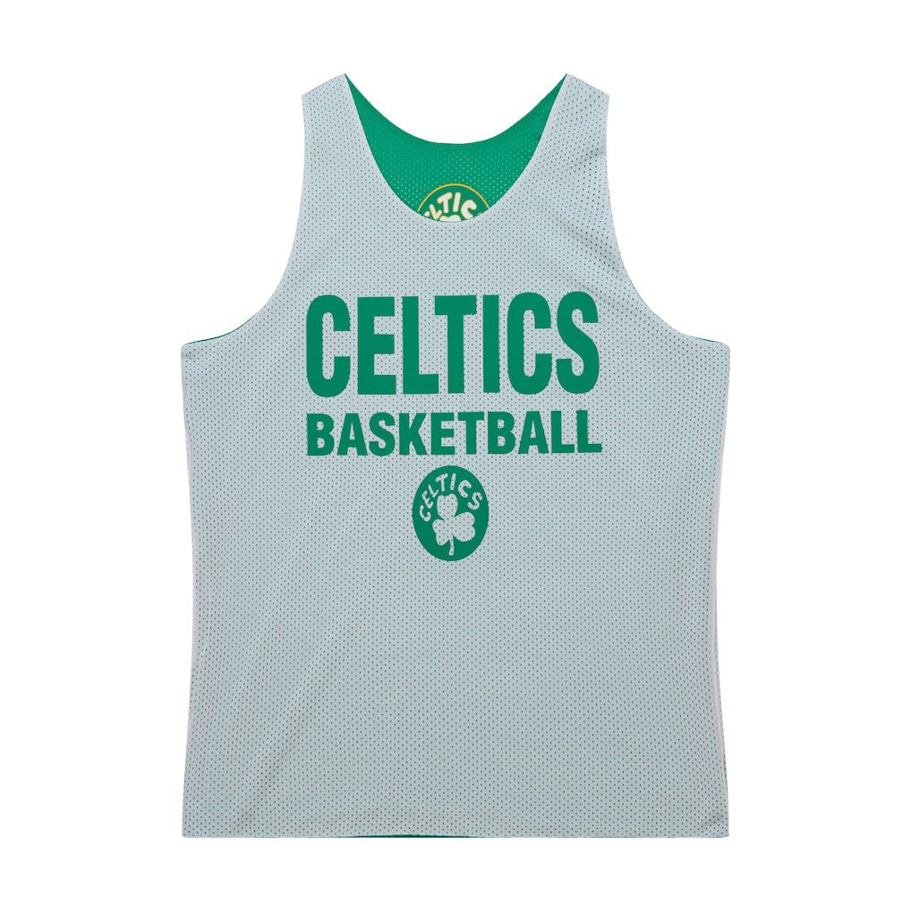 Boston Celtics Hardwood Classics Reversible Mesh Practice Jersey Kelly Green/White - NBA