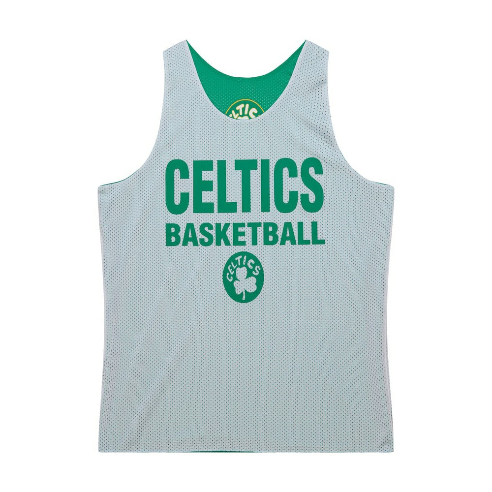 Boston Celtics Hardwood Classics Reversible Mesh Practice Jersey Kelly Green/White - NBA