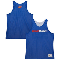 Denver Nuggets Hardwood Classics Reversible Mesh Practice Jersey Royal/White - NBA