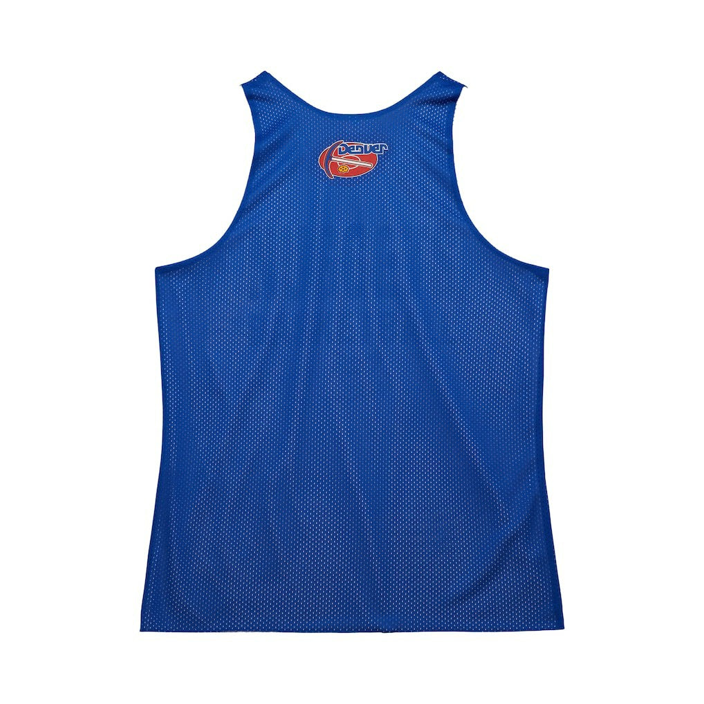 Denver Nuggets Hardwood Classics Reversible Mesh Practice Jersey Royal/White - NBA
