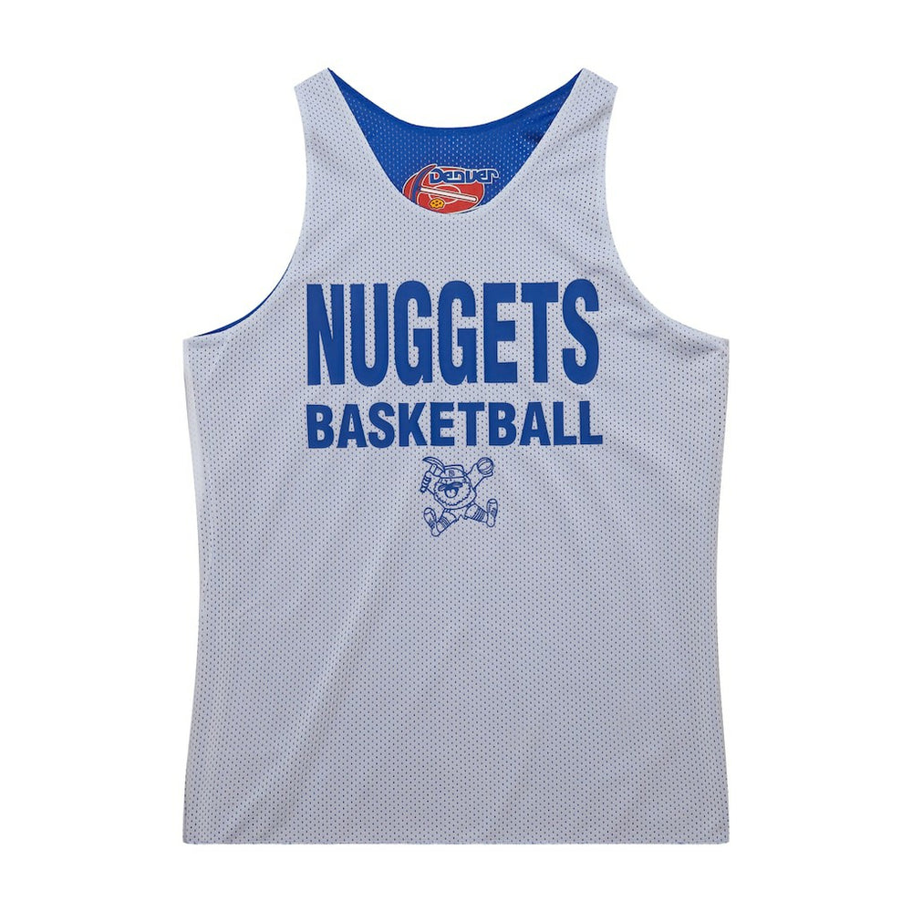 Denver Nuggets Hardwood Classics Reversible Mesh Practice Jersey Royal/White - NBA