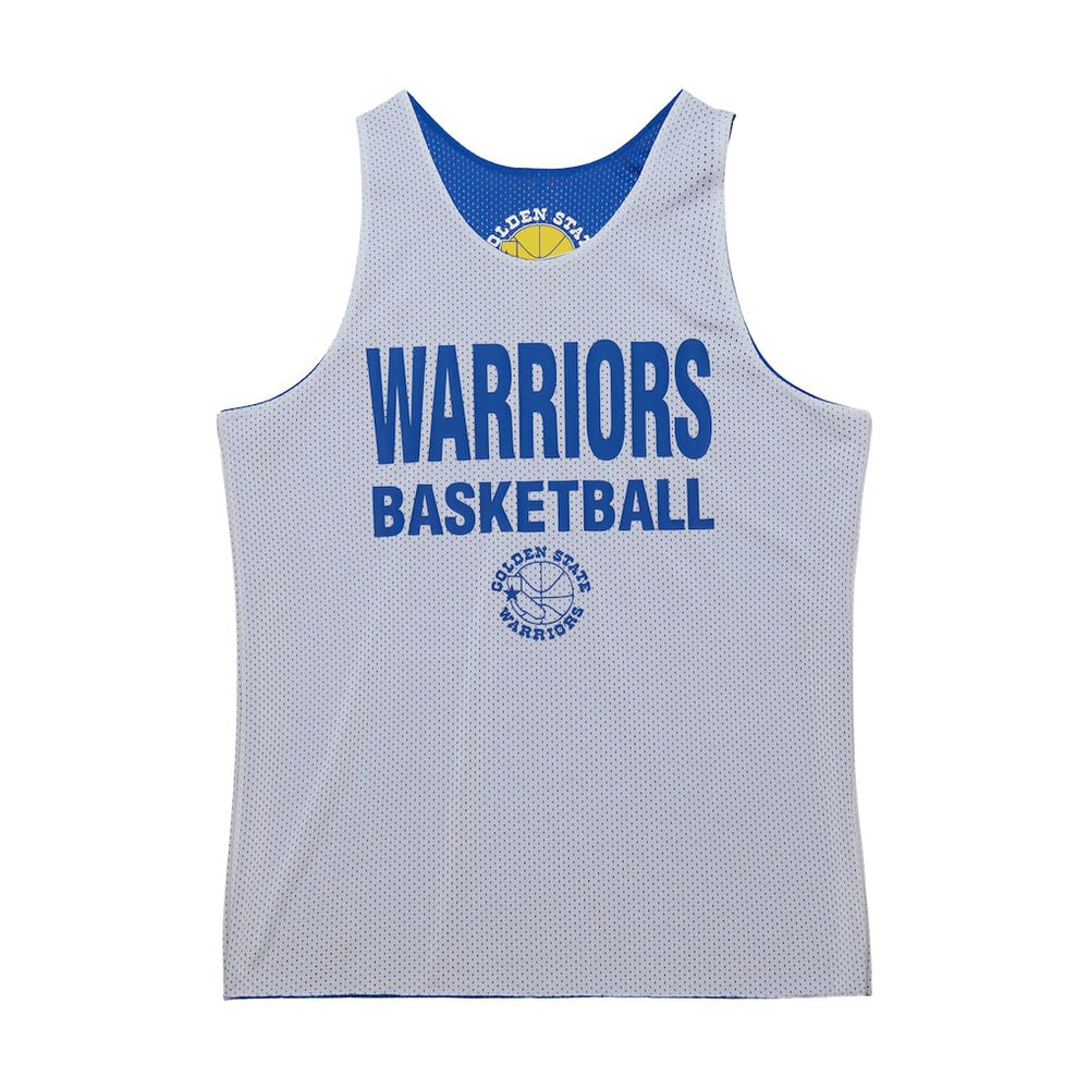 Golden State Warriors Hardwood Classics Reversible Mesh Practice Jersey Royal/White - NBA