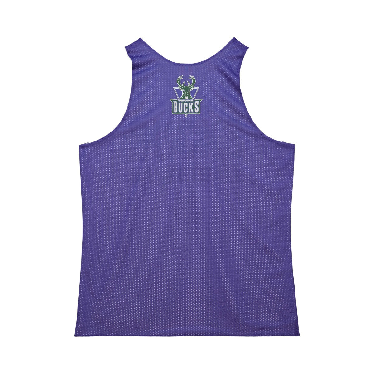 Milwaukee Bucks Hardwood Classics Reversible Mesh Practice Jersey Purple/White - NBA