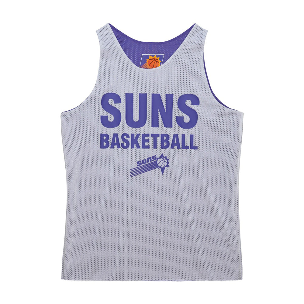 Phoenix Suns Hardwood Classics Reversible Mesh Practice Jersey Purple/White - NBA