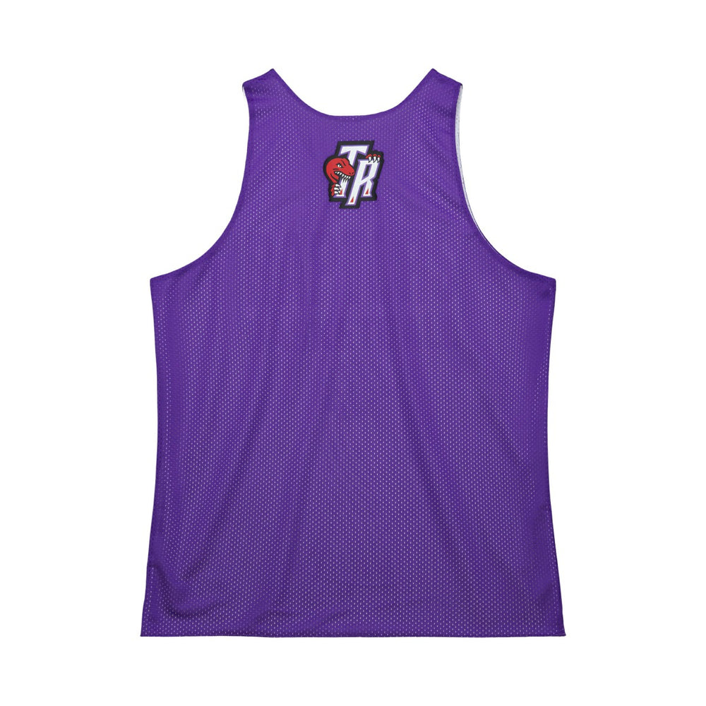 Toronto Raptors Hardwood Classics Reversible Mesh Practice Jersey Purple/White - NBA