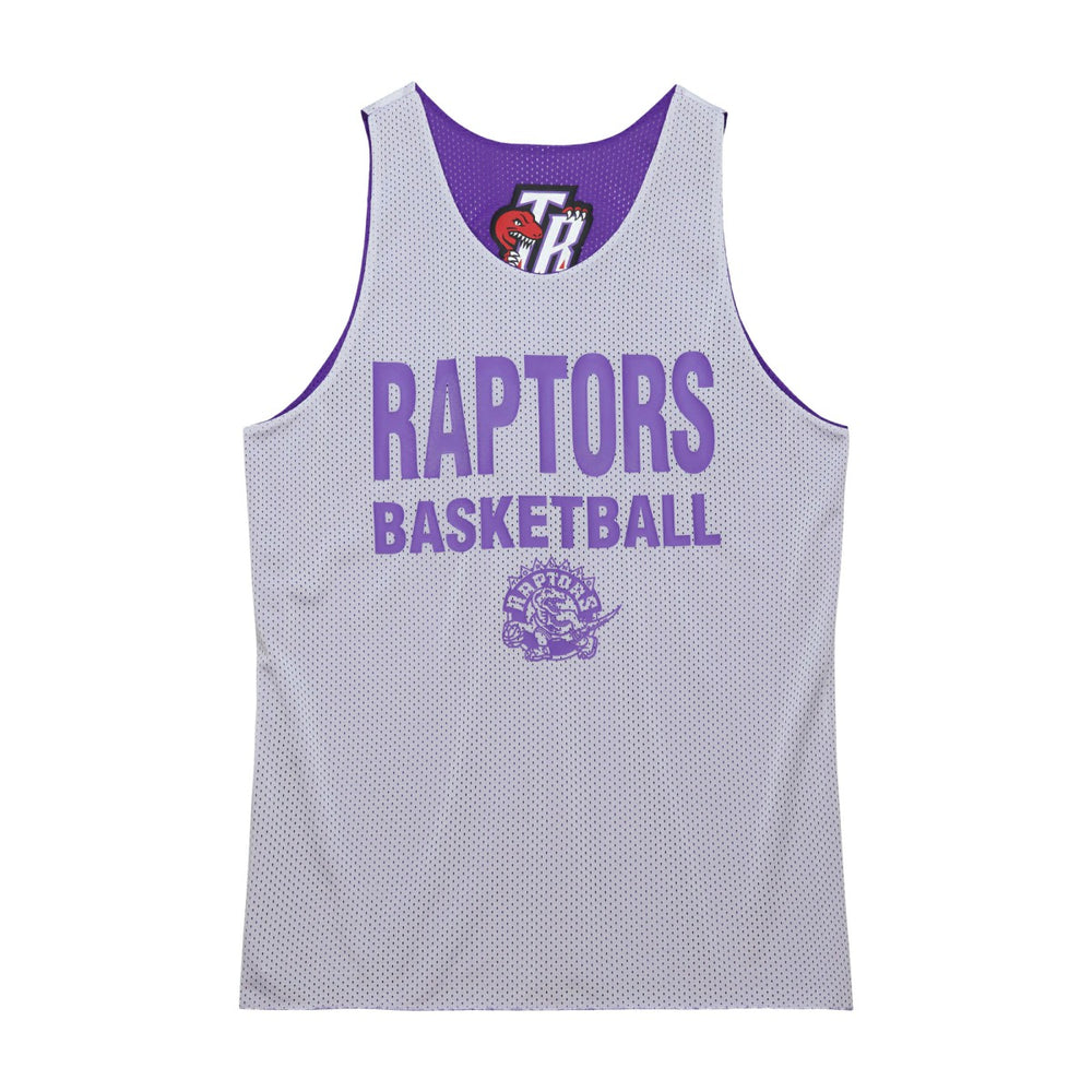 Toronto Raptors Hardwood Classics Reversible Mesh Practice Jersey Purple/White - NBA